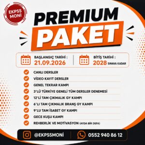 EKPSS PREMİUM PAKET 2028