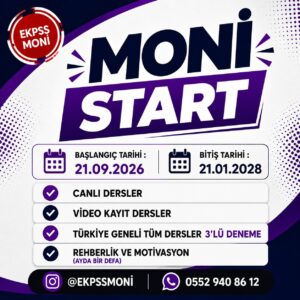 EKPSS MONİ START PAKET 2028